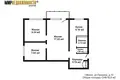 3 room apartment 50 m² Minsk, Belarus