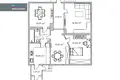 Apartamento 4 habitaciones 90 m² Kaunas, Lituania