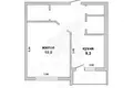 1 room apartment 43 m² Brest, Belarus