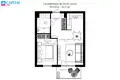 Apartamento 2 habitaciones 40 m² en Vilna, Lituania