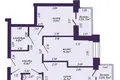 Mieszkanie 3 pokoi 71 m² Mińsk, Białoruś