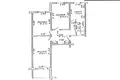Mieszkanie 3 pokoi 66 m² Mińsk, Białoruś