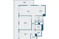 Mieszkanie 3 pokoi 95 m² Warszawa, Polska
