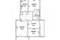 Квартира 4 комнаты 69 м² Брест, Беларусь