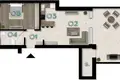 1 room apartment  Opcina Dezanovac, Croatia