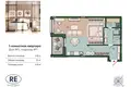 Mieszkanie 1 pokój 51 m² Królewiec, Rosja