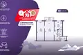 2 room apartment 46 m² Salihorsk, Belarus