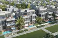Wohnkomplex New gated complex of villas and townhouses South Bay 6 with a lagoon and beaches close to the airport, Dubai South, Dubai, UAE