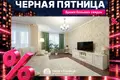 1 room apartment 40 m² Minsk, Belarus