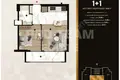 1 bedroom apartment 70 m² Dosemealti, Turkey