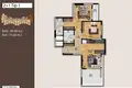 Appartement 3 chambres 64 m² Mezitli, Turquie