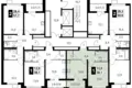 Wohnung 1 zimmer 38 m² Ljuberzy, Russland