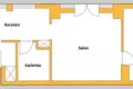 Квартира 2 комнаты 54 м² Варшава, Польша
