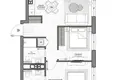 Квартира 3 комнаты 59 м² Минск, Беларусь
