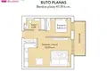 Apartamento 2 habitaciones 47 m² en Vilna, Lituania