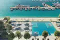 Kompleks mieszkalny New apartments with views of the sea, marina and large park, in Beach Mansion complex with private beach, Beachfront area, Dubai, UAE