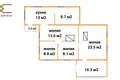 Maison 95 m² Sarsunski sielski Saviet, Bélarus