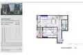 Квартира 1 комната 57 м² Kashar, Албания