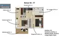 Квартира 2 комнаты 36 м² Вильнюс, Литва