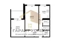 Mieszkanie 2 pokoi 52 m² Brześć, Białoruś