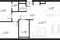 2 bedroom apartment 92 m² Warsaw, Poland