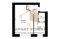 Квартира 1 комната 29 м² Брест, Беларусь