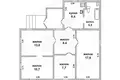 Haus 71 m² Muchaviecki sielski Saviet, Belarus
