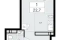 Appartement 1 chambre 23 m² Kommunarka, Russie