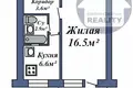 1 room apartment 30 m² Baranavichy, Belarus