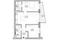 2 bedroom apartment 77 m² Riga, Latvia