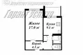 Mieszkanie 1 pokój 39 m² Brześć, Białoruś