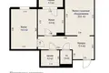 3 room apartment 63 m² Barawlyany, Belarus
