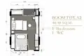 Piso independiente 1 habitacion 37 m² Ban Bang Thao, Tailandia