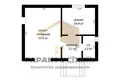 Casa 40 m² Muchaviecki sielski Saviet, Belarús