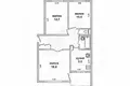 Apartamento 3 habitaciones 62 m² Kámieniets, Belarús