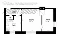 Apartamento 2 habitaciones 39 m² Vysokaye, Belarús