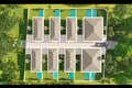 Complejo residencial New guarded complex of villas with swimming pools and parking spaces, Döşemealtı, Turkey