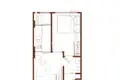 Квартира 2 комнаты 27 м² Bang Saen, Таиланд