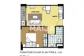 Wohnung 2 zimmer 37 m² Pattaya, Thailand