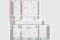 5 room apartment 104 m² Minsk, Belarus