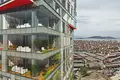 Wohnkomplex High-rise residence with a swimming pool and a sports center near the coast, Istanbul, Turkey
