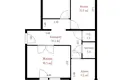 Mieszkanie 3 pokoi 77 m² Slabada, Białoruś