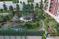 Complexe résidentiel Residence with a garden and co-working areas in front of the metro station, Istanbul, Turkey
