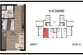 Mieszkanie w nowym budynku kvartiry v 300 m ot morya Turciya Mersin