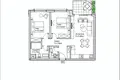 Квартира 2 спальни 67 м² Макарска, Хорватия