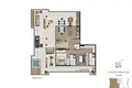 Penthouse 2 pokoi 165 m² Regiao Imediata de Mogi Guacu, Brazylia