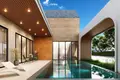 Complexe résidentiel New complex of villas with gardens and swimming pools, Pattaya, Thailand