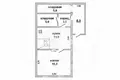 Maison 27 m² Telminski sielski Saviet, Bélarus