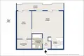Квартира 2 комнаты 60 м² Варшава, Польша