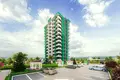 Complejo residencial One bedroom apartments in complex with swimming pool and sports grounds, 1 km to the sea and beaches, Mersin, Turkey